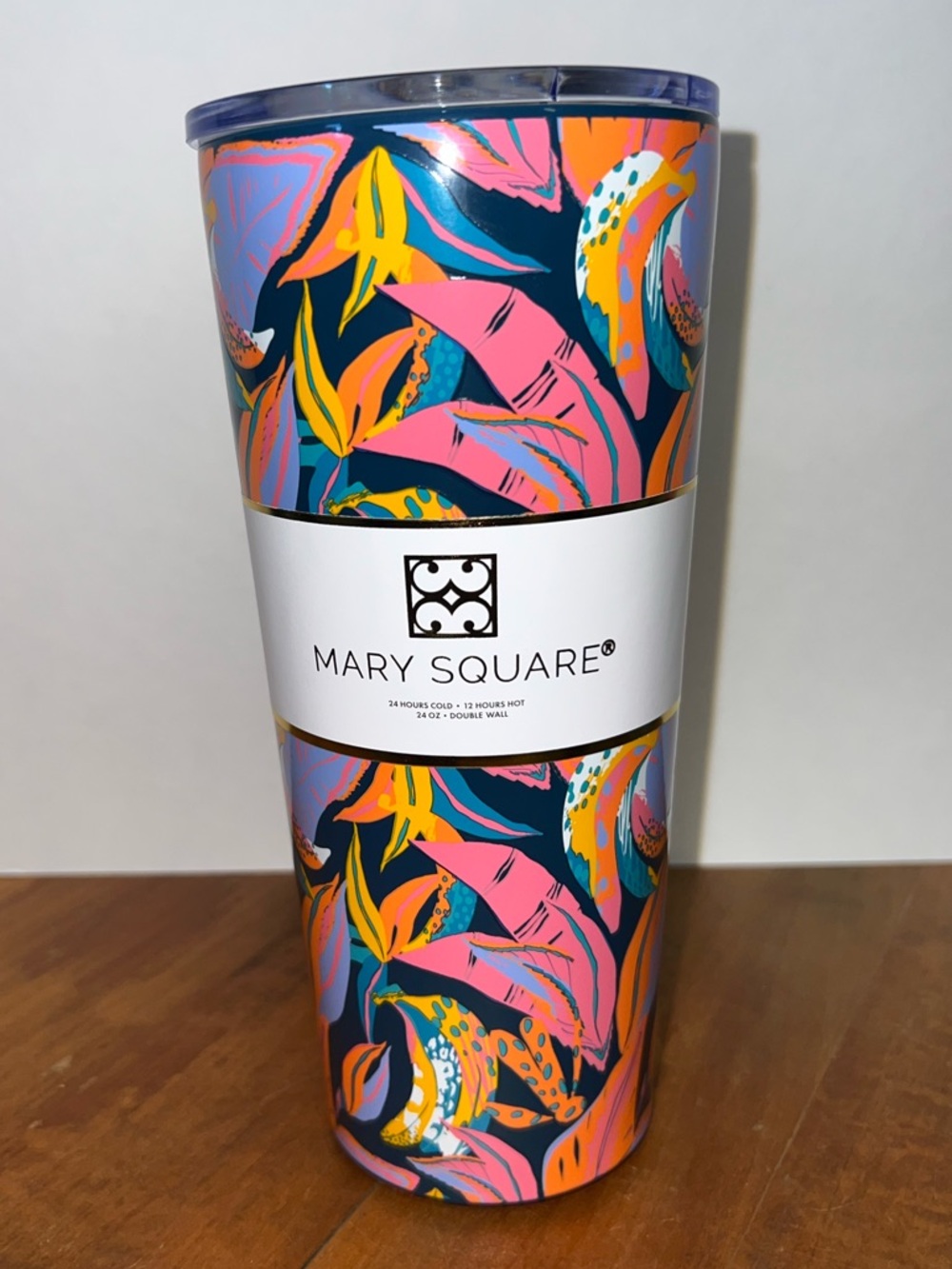 Mary Square Eyes on Me Travel Tumbler 24oz